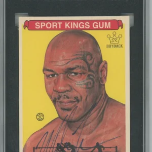 Mike Tyson 2015 Leaf Sport Kings Auto 10 Mint 9 #06/23
